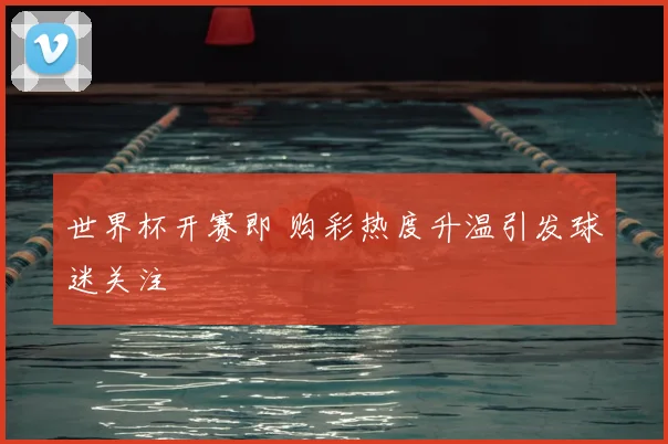 世界杯开赛即 购彩热度升温引发球迷关注